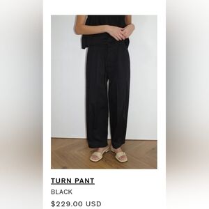 DEIJI STUDIOS NWOT TURN PANT, L